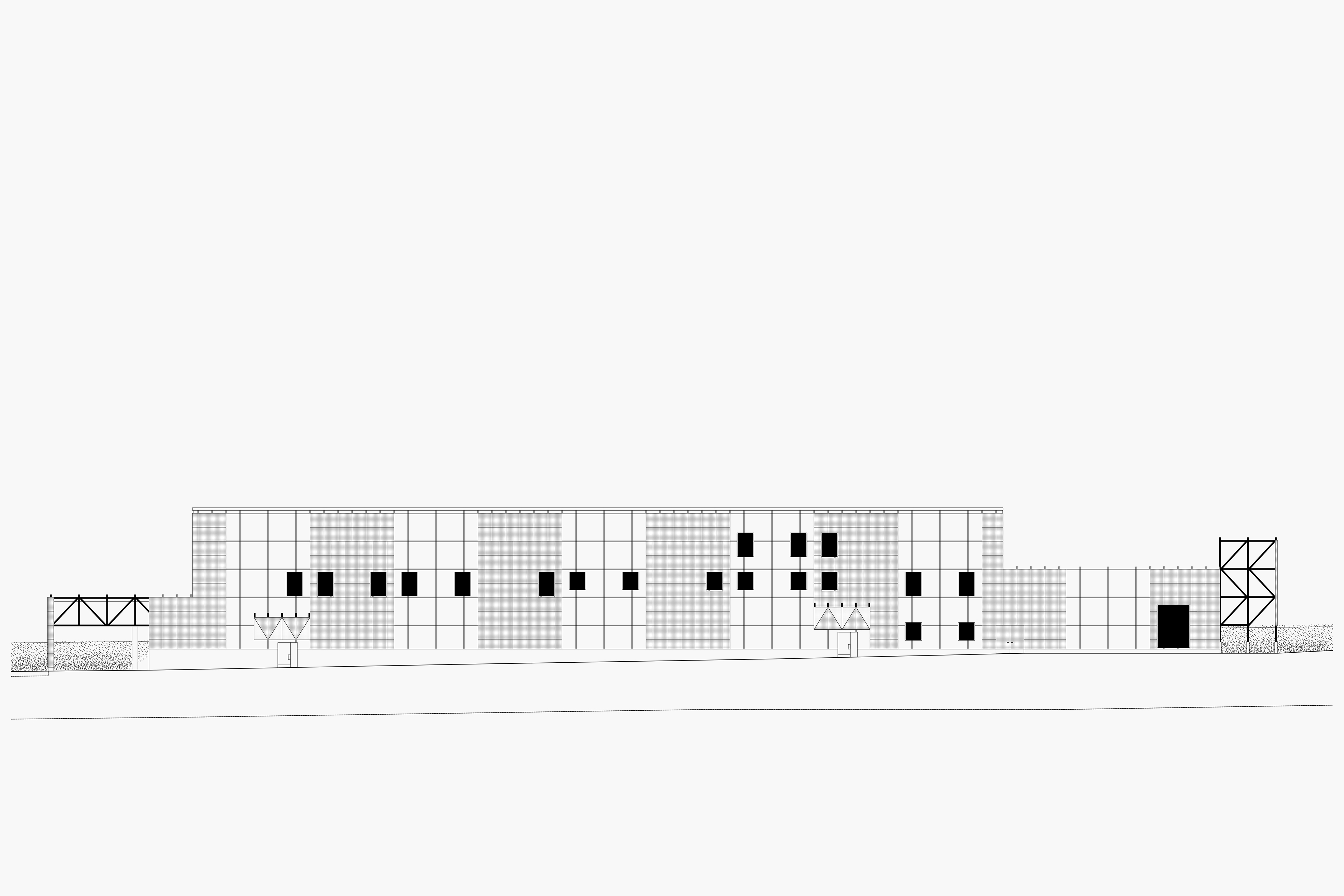 L&auml;ngsfassade Strasse
