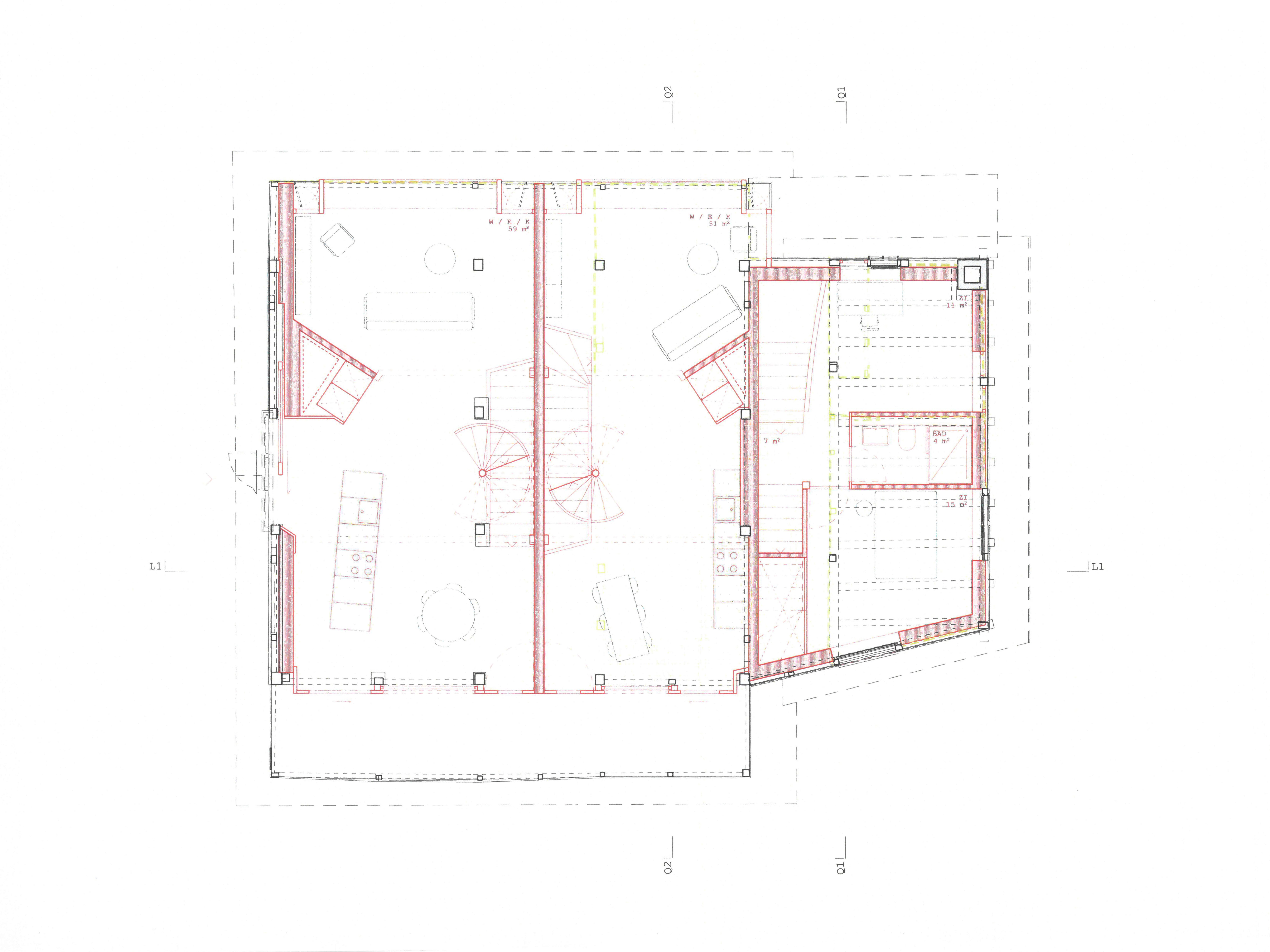 Wohngeschoss / Obergeschoss
