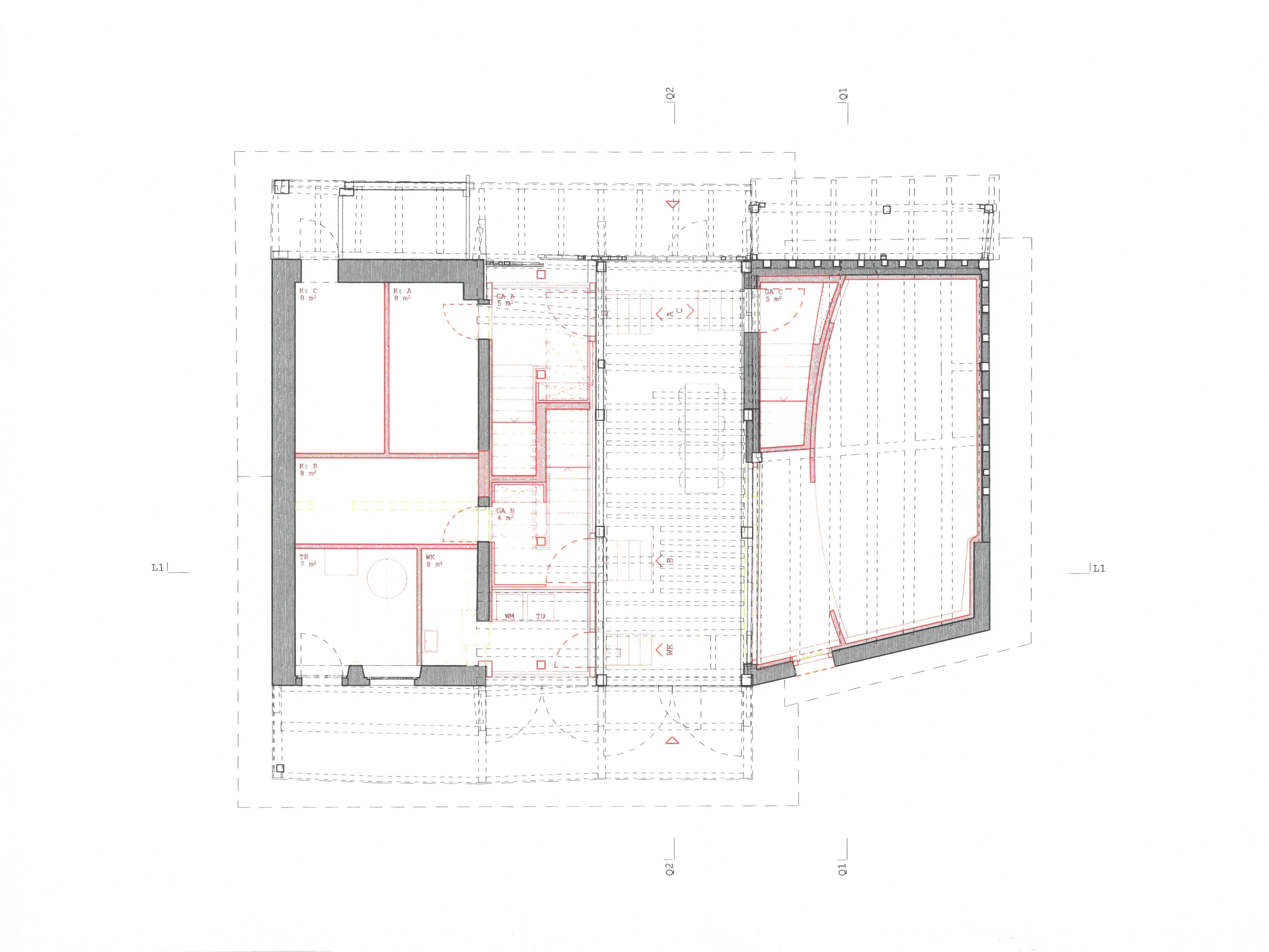 Eingangsgeschoss / Tenne